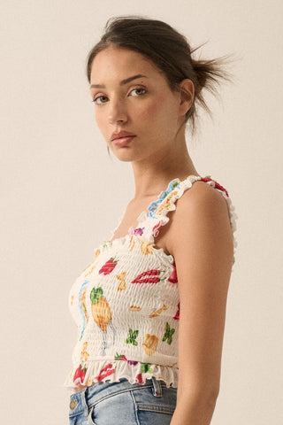 Italian Dinner Top (Off White)