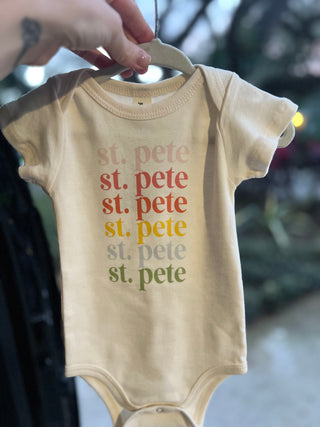 Moonbeam St Pete Muted Onesie