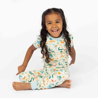 Explore Florida Souvenir Bamboo Kids Pajamas Toddler Set