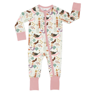 Making Waves Convertible Mermaid Bamboo Baby Pajama