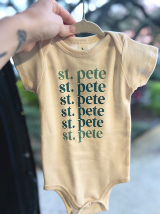 Moonbeam St Pete Green Onesie