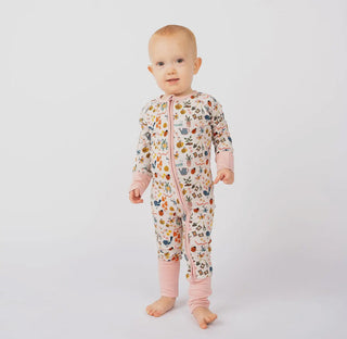 Garden Friends Convertible Bamboo Baby Pajama