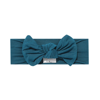 Ocean Blue Bamboo Baby Headband