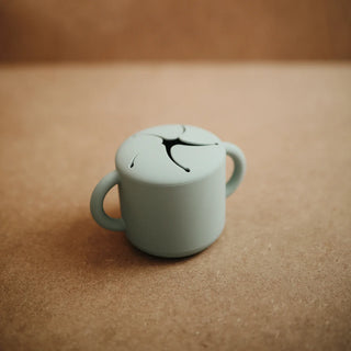 Silicone Snack Cup (Cambridge Blue)