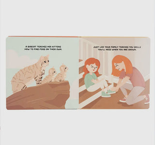 All About Family Board Book