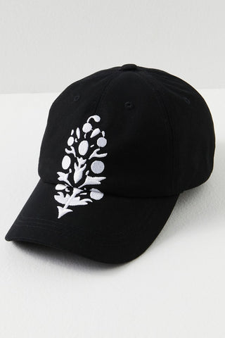 Big Buti Baseball Cap (Black/White)