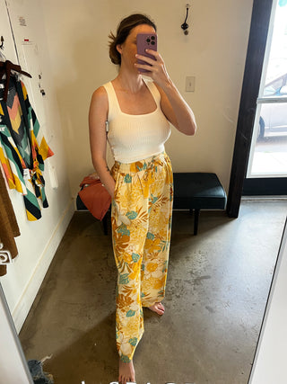 Cannes Pant (Yellow)