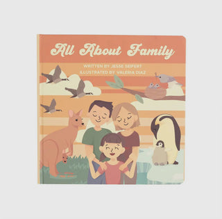 All About Family Board Book