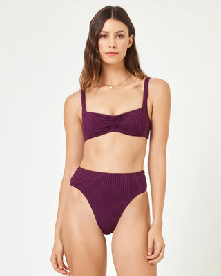 Effie Bikini Top (Merlot)