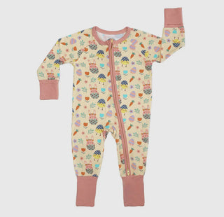 Egg Hunt Convertible Bamboo Baby Pajama