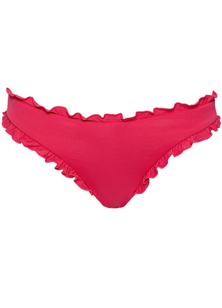 Cherry Crush Dafne Low Rise Ruffle Bikini Bottom