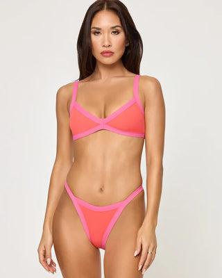 Mackenzie Bikini Bottom (Grapefruit Bubblegum)