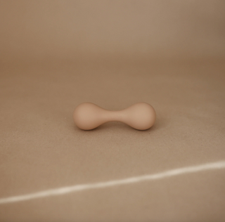 Silicone Baby Rattle Toy (Natural)