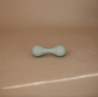 Silicone Baby Rattle Toy (Cambridge Blue)