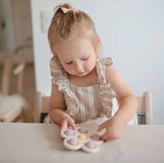 Flower Press Toy (Soft Lilac/Daff/Ivory)