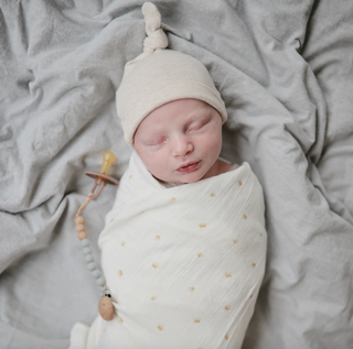 Muslin Swaddle Blanket Organic Cotton (Sun)
