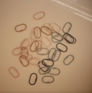 Chain Link Rings (Natural, Stone, Tradewinds)
