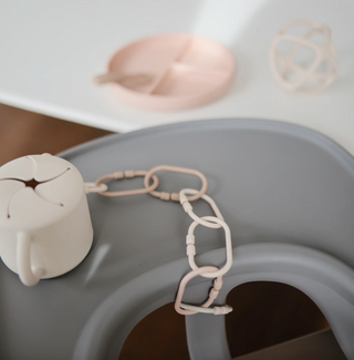 Chain Link Rings (Natural, Stone, Tradewinds)