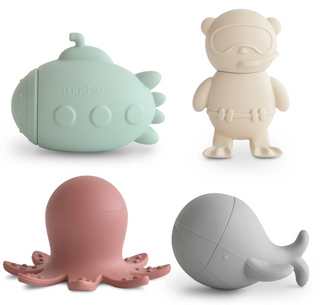 Sealife Mold Free Bath Play Set - 4 Pack