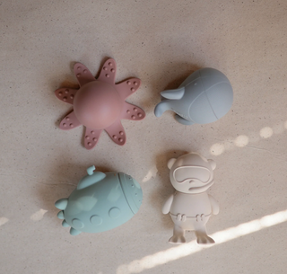 Sealife Mold Free Bath Play Set - 4 Pack