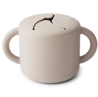 Silicone Snack Cup (Ivory)