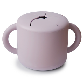 Silicone Snack Cup (Soft Lilac)