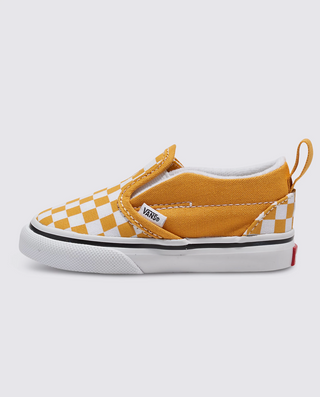 Toddler Slip-On V Color Theory Checkerboard (Golden Glow)