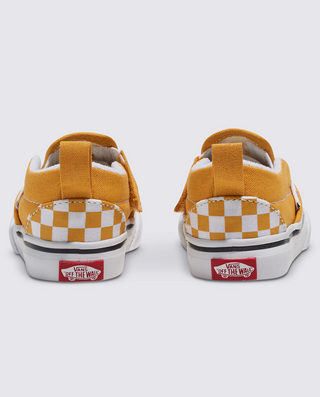 Toddler Slip-On V Color Theory Checkerboard (Golden Glow)