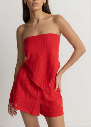 INFERNA SCARF TOP (Red)