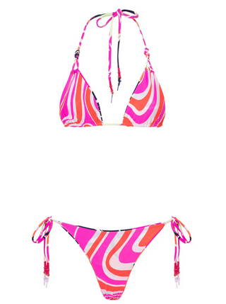 Jungle Reef Nyla Sliding Triangle Bikini Top