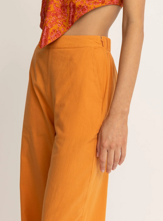 Solstice Wide Leg Pant (Orange)