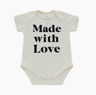 Made with Love Cotton Baby Onesie Bodysuit