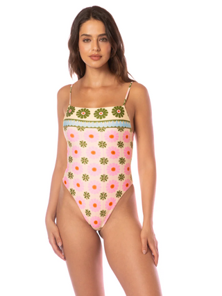Pastel Flourish Briella Classic One Piece