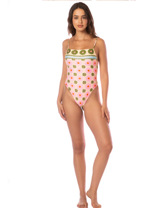 Pastel Flourish Briella Classic One Piece
