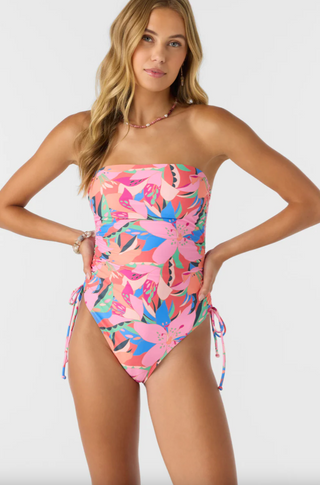 CABANA FLORAL YUCATAN ONE-PIECE (MUL)