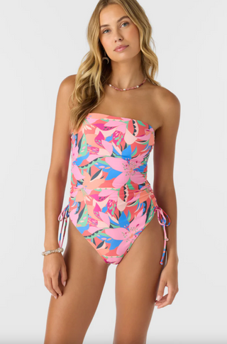 CABANA FLORAL YUCATAN ONE-PIECE (MUL)