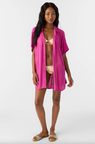 SALTWATER SOLIDS CARLEE DRESS (FUS)