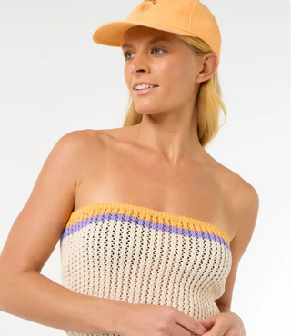 Cala Vadella Crochet Top (Off White)