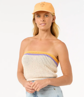 Cala Vadella Crochet Top (Off White)