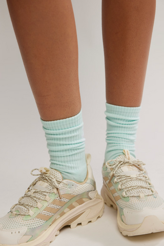 Last Lap Tube Socks (Pistachio/White)