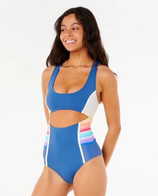 Surf Revival One Piece (Vintage Navy)