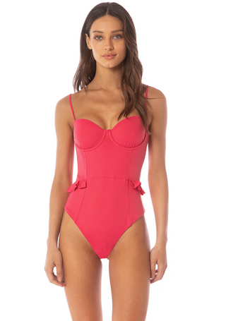 Cherry Crush Bree Cheeky Cut Underwire One Piece