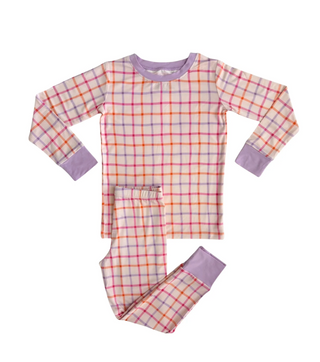 Candy Plaid Two Piece Set