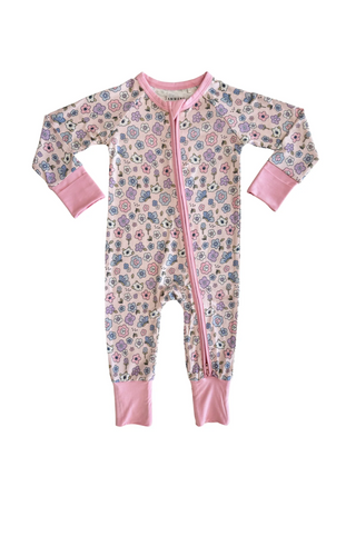 Butterfly Kisses Zipper Romper