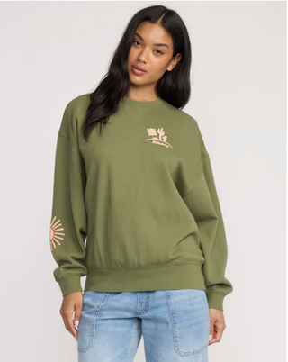 Sun Wave Livin Kendal Crewneck Sweatshirt (Luv Army)