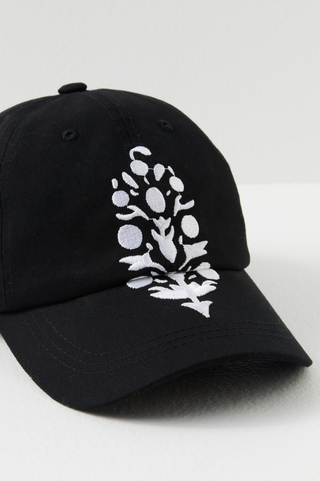 Big Buti Baseball Cap (Black/White)