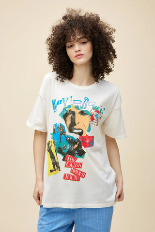 David Bowie Les Origines Merch Tee (Vint White)