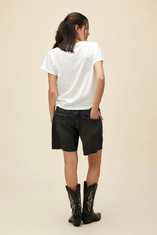 Shania Twain Repeated Solo Tee (Vint White)