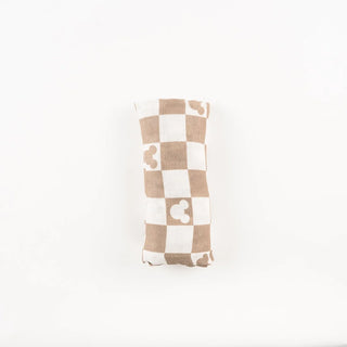 Checkered Mouse Muslin Blanket