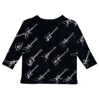 Guitar Jam Boys Long Sleeve Crew Neck Tee